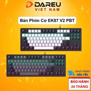 Bàn phím cơ Gaming DAREU EK87 V2 / EK87L V2 (DREAM / FIREFLY switch)