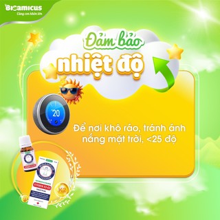 [TẶNG QUÀ] Vitamin D3 BioAmicus 400IU/giọt 10ml (15/07/2027)