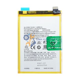 Pin cho Reno7 Z 5G / Reno 7Z CPH2343 BLP907 4500mAh Zin - Hàng nhập Khẩu