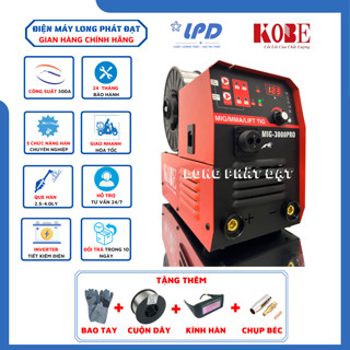 [CAO CẤP] Máy Hàn Mig 5 Chức Năng MiNi KOBE MIG 3000 PRO - CUỘN DÂY 1KG - 5KG - Dây Mig RỜI 3M