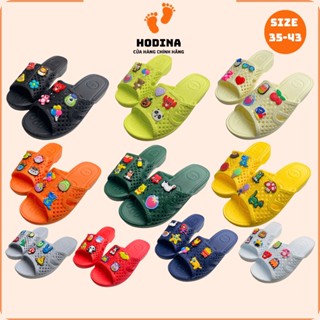 Dép Tổ Ong Gắn STICKER Dép ASIA Dép Đi Trong Nhà Dép Đi Chơi  Siêu Nhẹ Chính Hãng Cao Cấp