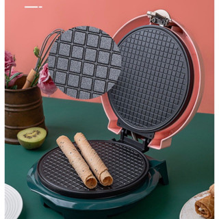 Máy làm bánh ốc quế 2 mặt nhiệt