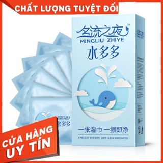 Bao cao su nội địa Trung “Cá Heo” hộp 100 chiếc gốc nước size 52±2mm, sản phẩm chính hãng an toàn tuyệt đối