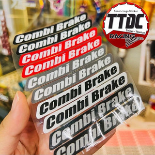 [ 1 cặp ] Tem Decal Logo Combi Brake 🚗✌🏻💯