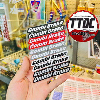 [ 1 cặp ] Tem Decal Logo Combi Brake 🚗✌🏻💯