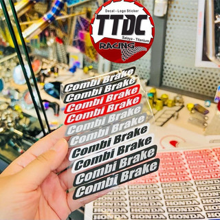 [ 1 cặp ] Tem Decal Logo Combi Brake 🚗✌🏻💯