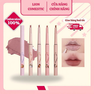 Flortte - Son Môi Kiêm Chì Kẻ Viền Môi Flortte Định Hình Khuôn Môi Làm Đều Màu Môi Mềm Mịn Chống Nước Lâu Trôi