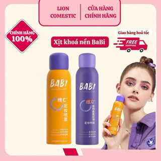 BABI - Xịt Khoá Makeup BABI Vitamin C Giúp Lâu Trôi, Dưỡng Ẩm, Kiểm Soát Dầu, Chống Thấm Nước