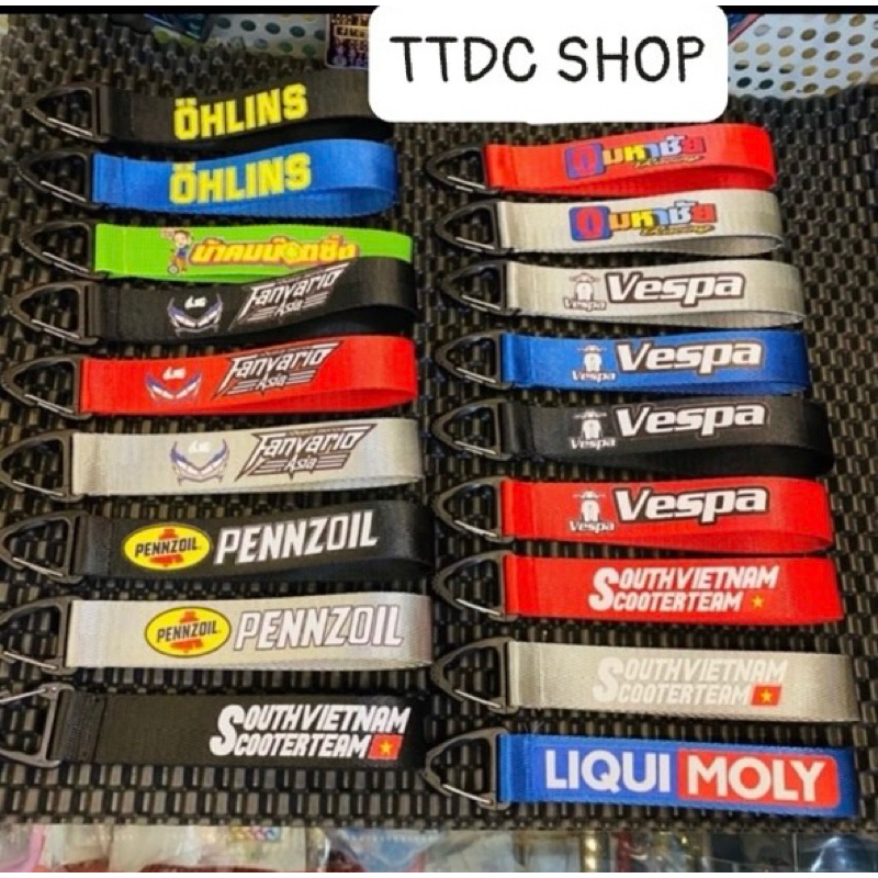 Móc khoá dây racing thái lan 🇹🇭🚗