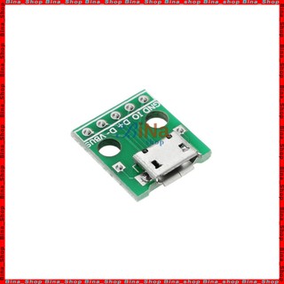 Đầu Micro USB ra 5 chân DIP 2.54mm