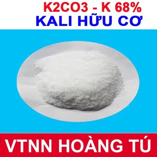 Phân bón Kali hữu cơ (K2CO3 -) K2O = 68% (gói 1kg)