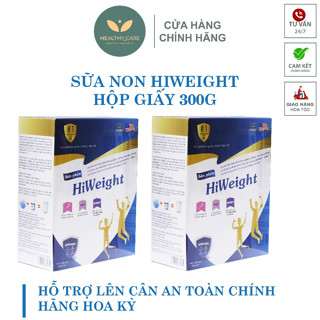 Combo 2 Sữa non tăng cân hiệu quả Hiweight hộp giấy 300g [CHÍNH HÃNG] Sữa tăng cân cho người gầy, trẻ em và người lớn