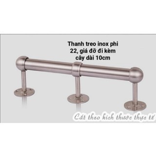 Thanh Treo, Cây Treo Màn, Rèm Cửa Dài 1M20 Kèm Đủ Phụ Kiện Để Lắp Đặt
