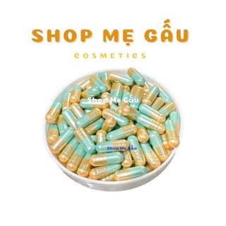 Viên k.ích trắng nhiều màu