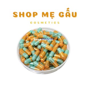 Viên k.ích trắng nhiều màu