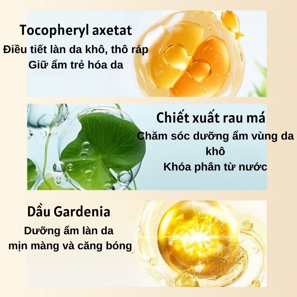 Kem Dưỡng Da Tay JINGCHUNMIMI - Kem Dưỡng Tay JINGCHUNMIMI Mờ Nhăn, Dưỡng Ẩm, Chống Lão Hóa và Mềm Mại Da Tay - Young
