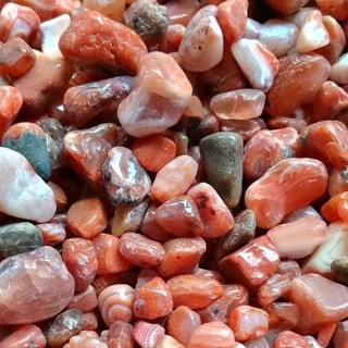 Vụn Đá Mã Não Đỏ - Đá Phong Thủy