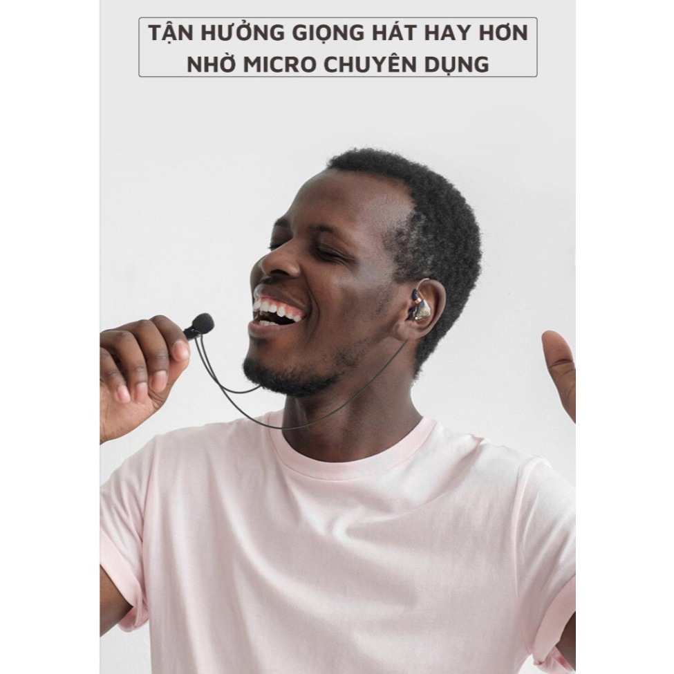 Tai nghe super bass kèm mic livestream KT02 - Đeo vòng qua tai - Phù hợp nghe nhạc, chơi game, ghi âm, học online -KT-02 | BigBuy360 - bigbuy360.vn