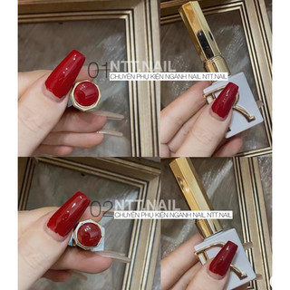 [phụ kiện nail chính hãng] sơn gel mã đỏ các tone