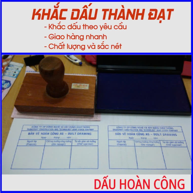 Dấu Bản Vẽ Hoàn Công