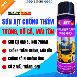 Sơn Chống Thấm - Bình Xịt Chống Thấm Tường - Keo Chống Dột Mái Tôn - Bể Cá, Đường Ống Rỉ Nước -CARTY