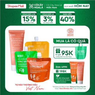 Combo Mini Dầu Gội Sữa Tắm Chăm Sóc Mẹ Bầu, Mẹ Sau Sinh Cỏ Cây Hoa Lá Việt Nam