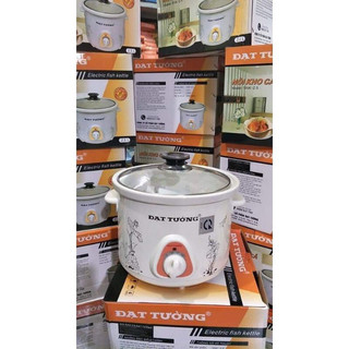 Nồi hầm cháo, kho cá thịt Đạt Tường 2.5L, hàng Việt Nam, lõi nồi bằng sứ giữ nhiệt tốt, giữ trọn vẹn chất dinh dưỡng