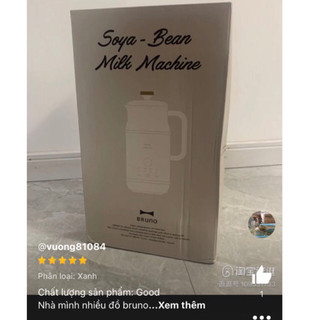 Máy làm sữa hạt, sinh tố b.runo 600ml