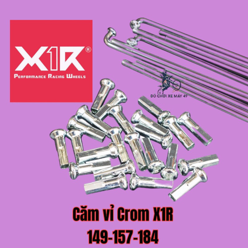 Căm Crom X1R Chính Hãng Size 149 157 184