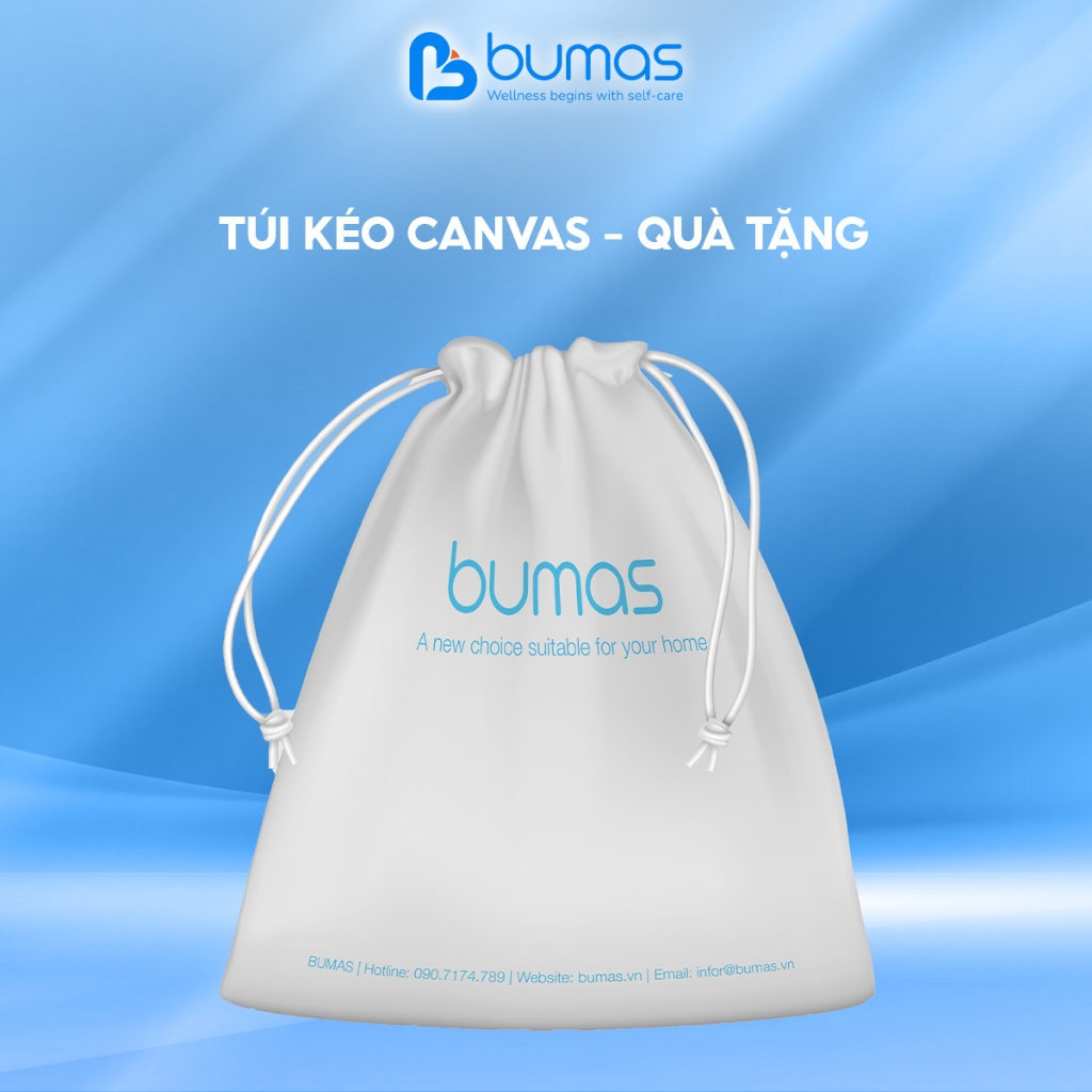 Túi Kéo Canvas BUMAS [QUÀ TẶNG]