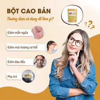Bột Cảo Bản Xay Mịn 500g (Cảo Bản Nguyên Chất)