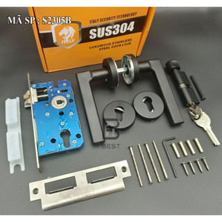 100% INOX KHÓA CỬA PHÒNG INOX HỘP 4*8 KHÓA TAY GẠT cửa gỗ,cửa nhựa, cửa nhôm, cửa sắt