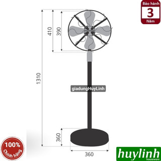 Quạt cây đứng kiểu cổ Sinwa D401