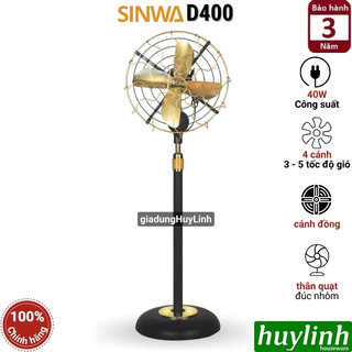 Quạt cây đứng kiểu cổ Sinwa D400