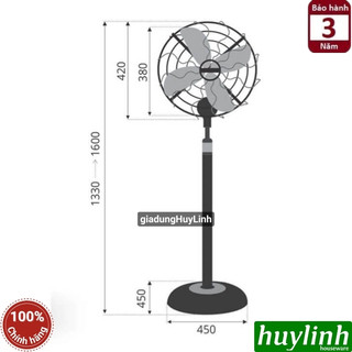 Quạt cây đứng kiểu cổ Sinwa D400