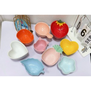  Bát ăn dặm cho bé chất liệu gốm sứ Chén ăn dặm từ 5 tháng tuổi tô ăn dặm dung tích 30-500ml dụng cụ ăn dặm kiểu Nhật 