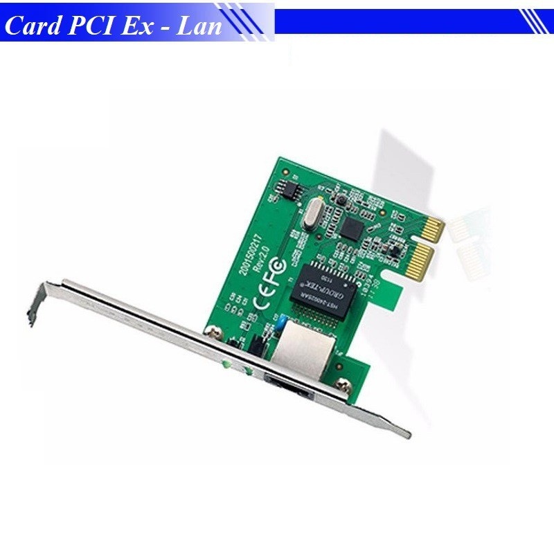 Card PCI Express sang cổng Lan
