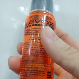 Tinh dầu bóng tóc Lavox cam 80ml
