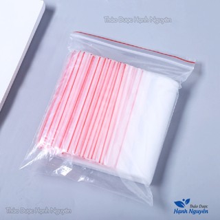 Túi zip viền đỏ 500g, túi zip bấm miệng đủ size, dày dặn, chắc chắn, bảo quản thực phẩm tiện lợi