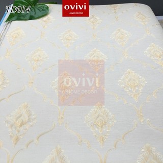 Giấy dán tường 3D KHÔNG KEO dày dặn, dán keo sữa, cuộn 53cm x 9.5m