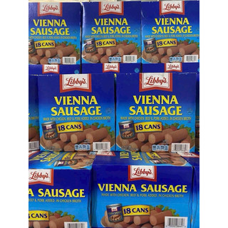 THÙNG 18 LON XÚC XÍCH MỸ LIBBY’S VIENNA SAUSAGE - THÙNG 2,3kg.