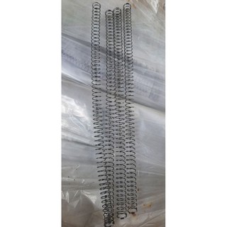  lò xo nén inox 304   mềm và vừa  cọng dày 0.4-0.5 - 0.6 - 0.7 - 0.8 - 1 - 1.5 - 2mm 