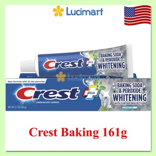 Kem đánh răng Crest Baking Soda Whitening [Hàng Mỹ]