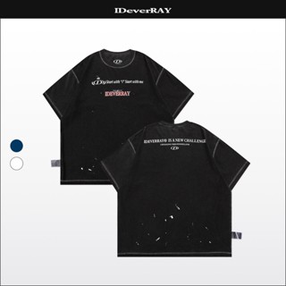 Áo thun unisex chính hãng IDEVERRAY [Crush - Cảm nắng] Start With I chất cotton 260GSM