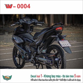 Tem rời Winner X đen xám 2022