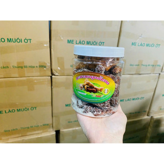 HÀNG LOẠI 1 Hộp 500g Me Lào chua ngọt kèm muối tôm , tốt cho người ăn kiêng,mẹ bầu