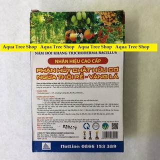 Nấm đối kháng Trichoderma Bacillus hộp 1kg