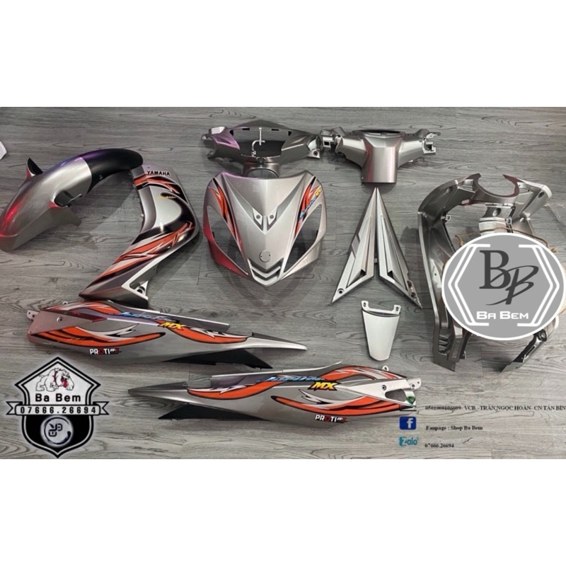 Dàn Áo Bạc Bóng Ex Nhỏ