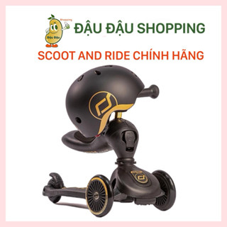 Scoot and ride Highwaykick 1 Limited Edition Black and Gold- Scooter cho bé