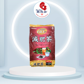 Trà giảm mỡ bụng Genpi Orihiro Nhật Bản hỗ trợ giảm béo, mỡ bắp tay và đùi, chống oxy hoá gói 60 túi lọc